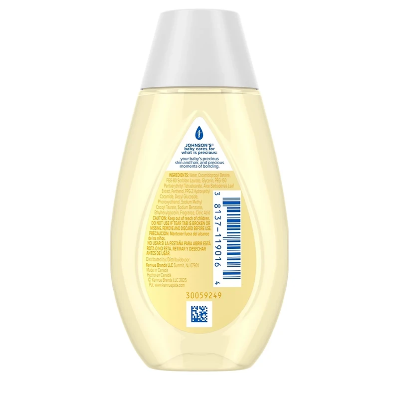 Johnson's Baby Head-To-Toe 2-in-1 Baby Wash & Shampoo, 3.4 fl. oz