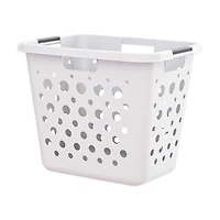White Square Laundry Basket
