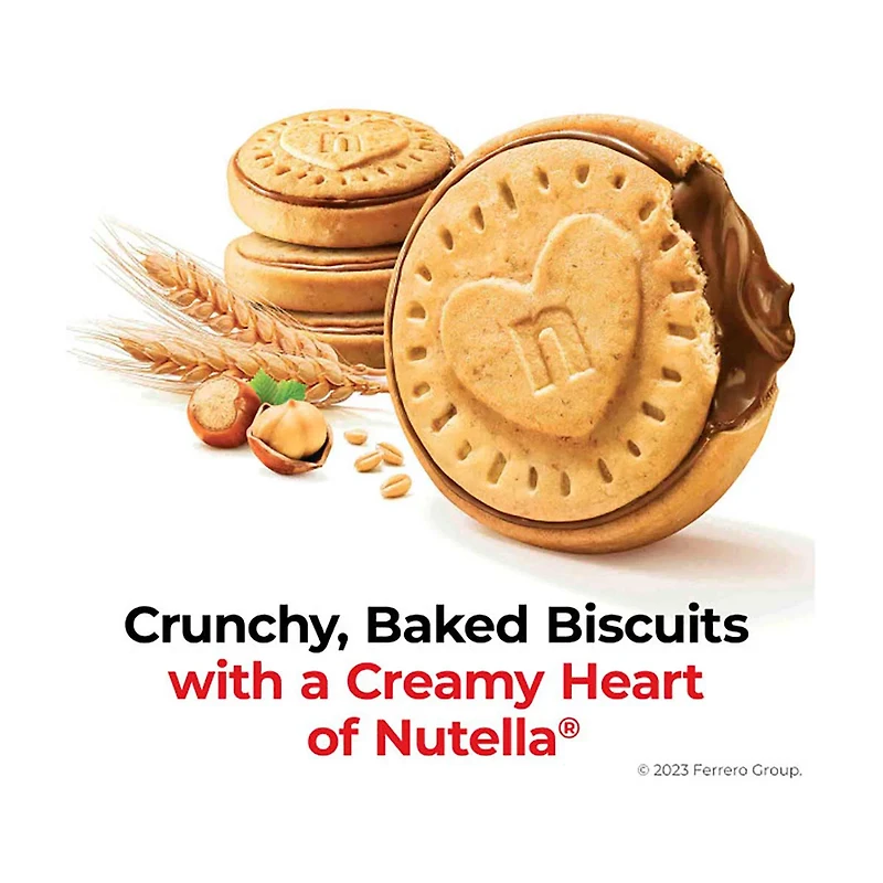 Nutella Biscuits Sandwich Cookies, 20 ct