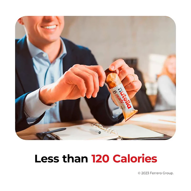 Nutella B-ready Crispy Wafer Snack Bars, 6 ct