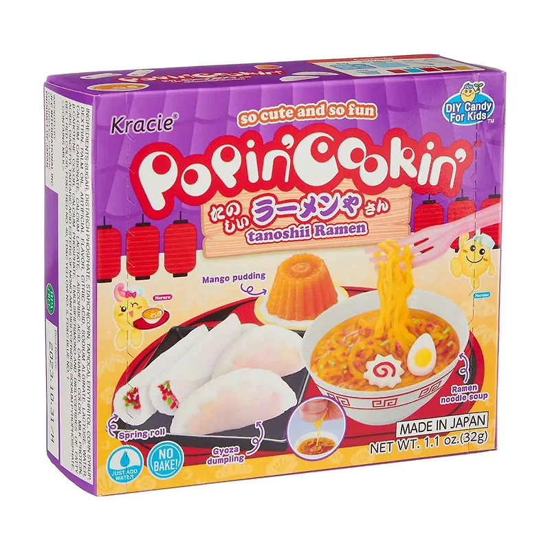 Kracie Popin' Cookin' DIY Candy Tanoshii Ramen Kit, 1.1 oz