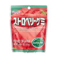 Kasugai Strawberry Gummy Candy, 1.87 oz