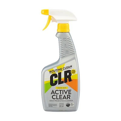 CLR Active Clear Daily Probiotics Cleaner Spray, Lemon Mist