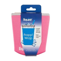 Grand Fusion Slushie Sleeve Travel Coffee Cup Sleeves, Set of 3, Pink