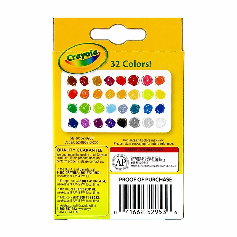 Crayola Crayons, Pack of 32