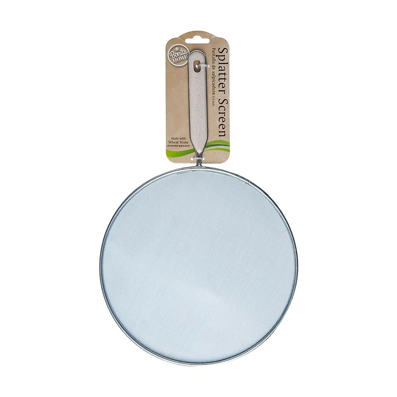 Bonita Home Wheat Straw Splatter Screen, 9.8 inches