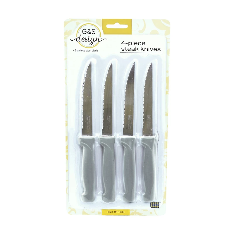 G&S Design 4-Piece Steak Knives