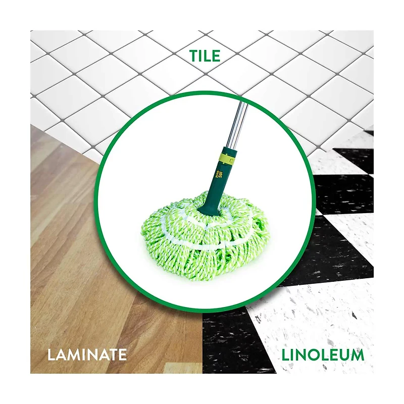 Pine-Sol Microfiber Twist Mop