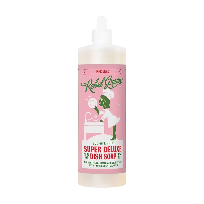 Rebel Green Super Deluxe Dish Soap