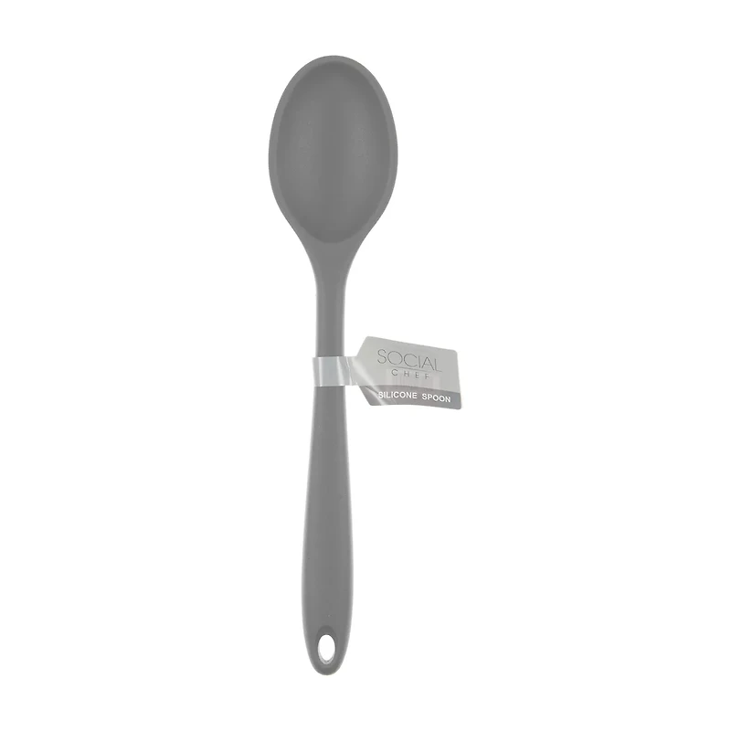 Social Chef Solid Mint Silicone Spoon
