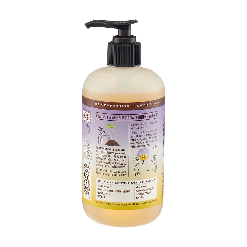 Mrs. Meyer's Clean Day Hand Soap, Compassion Flower Scent