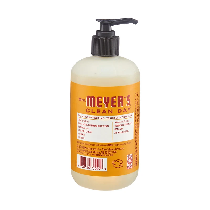 Mrs. Meyer's Clean Day Liquid Hand Soap, Apple Cider Scent, 12.5 Ounce Bottle