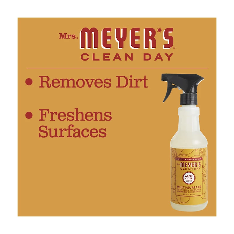 Mrs. Meyer's Clean Day Multi-Surface Everyday Cleaner AppleCider16FO/6US