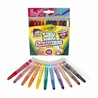Crayola 12ct Silly Scent SmashUps Mini Twistable Crayons