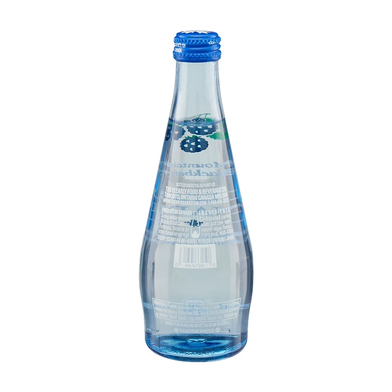 Clearly Canadian Mountain Blueberry Sparkling Water, 11 fl oz