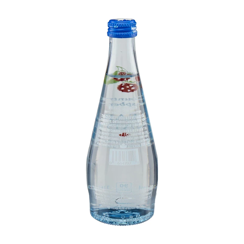 Clearly Canadian Raspberry Sparkling Water, 11 fl oz