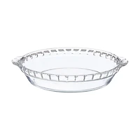 Round Glass Pie Dish, 10 in
