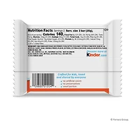 Kinder Chocolate Bars with Creamy Milky Filling, 1.8 oz, 4 pk