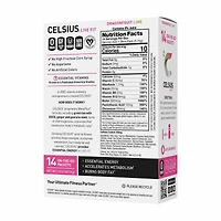 Celsius On-the-Go Packets, Dragonfruit Lime, 2.8 oz, 14 ct