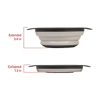 Glad Collapsible Strainer, Gray, 2 L