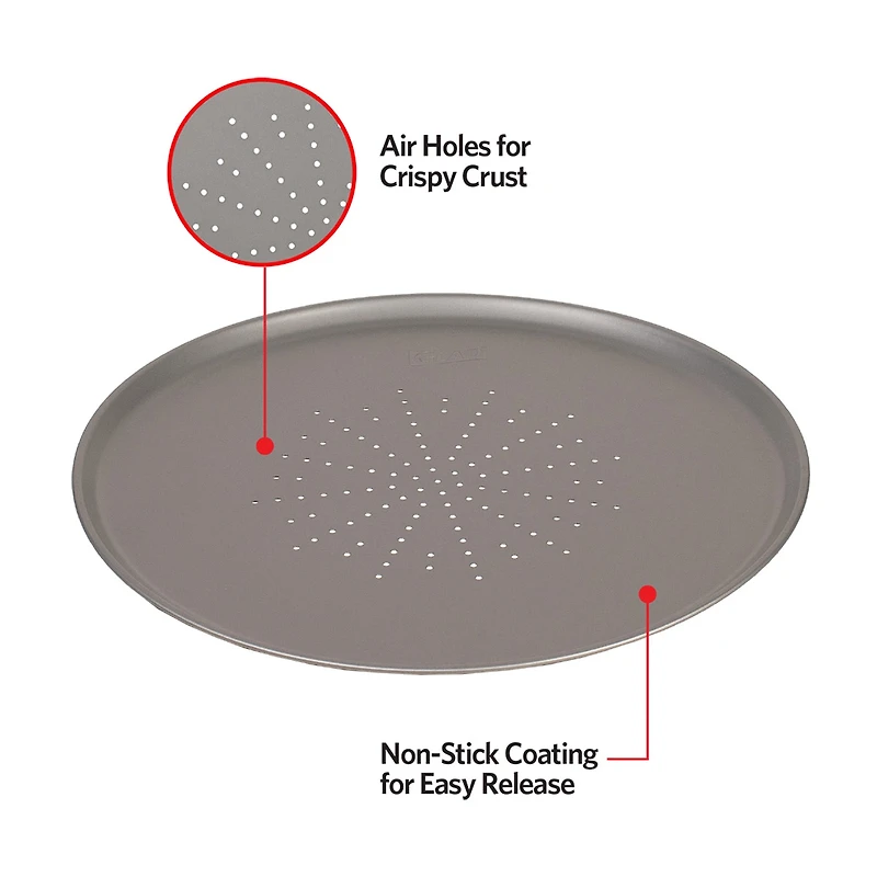 Glad Air Crisp Pizza Pan, 14 in