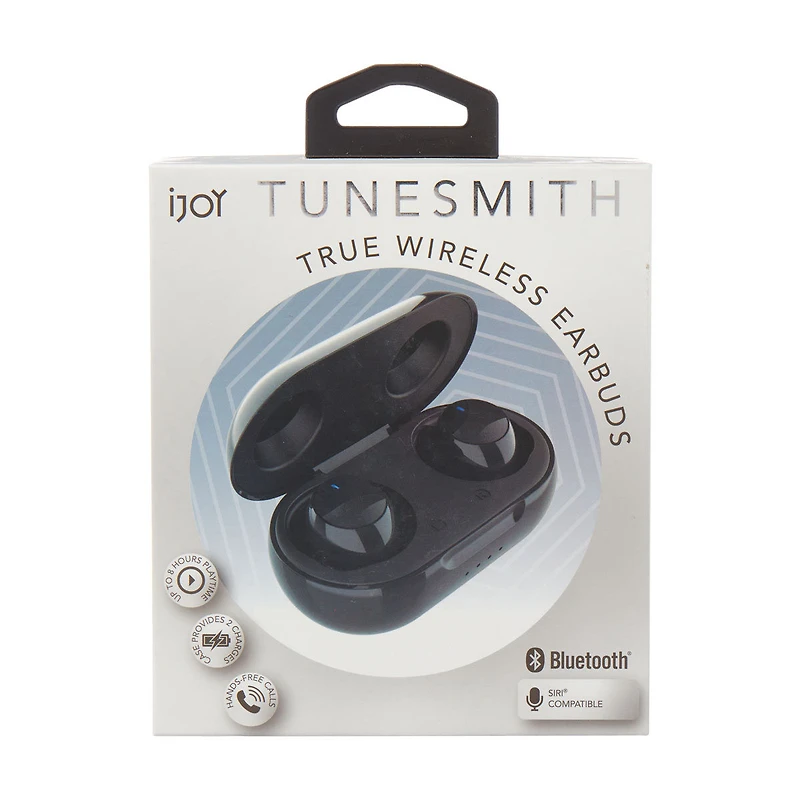 iJoy Tunesmith True Wireless Earbuds with Charging Case