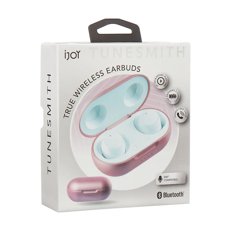 iJoy Tunesmith True Wireless Earbuds with Charging Case