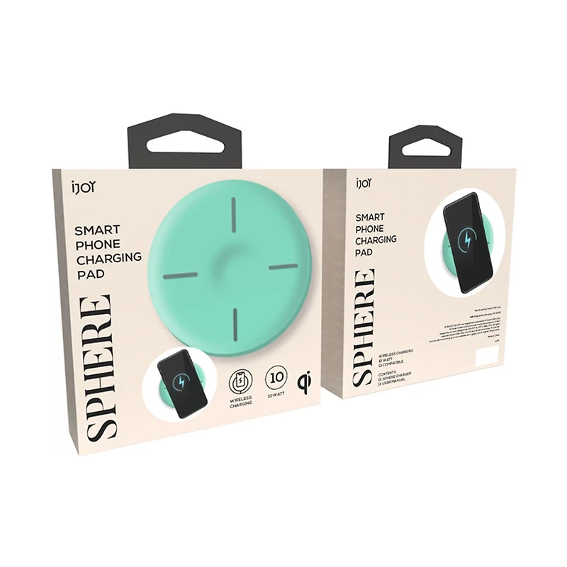 iJoy Sphere Smart Phone Charging Pad, Assorted