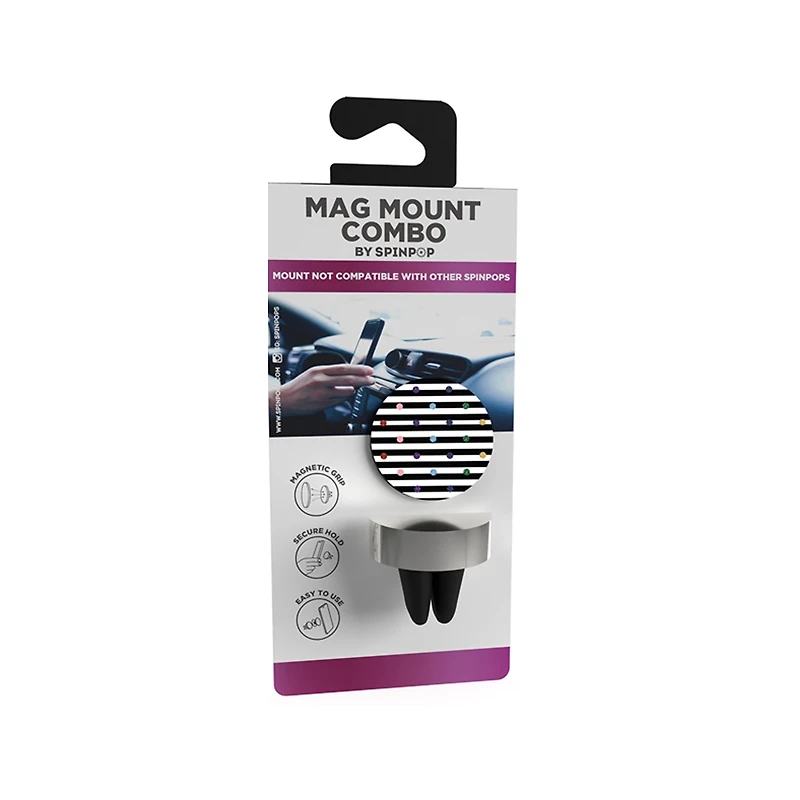 Spinpop Mag Mount Combo Phone Grip, Assorted