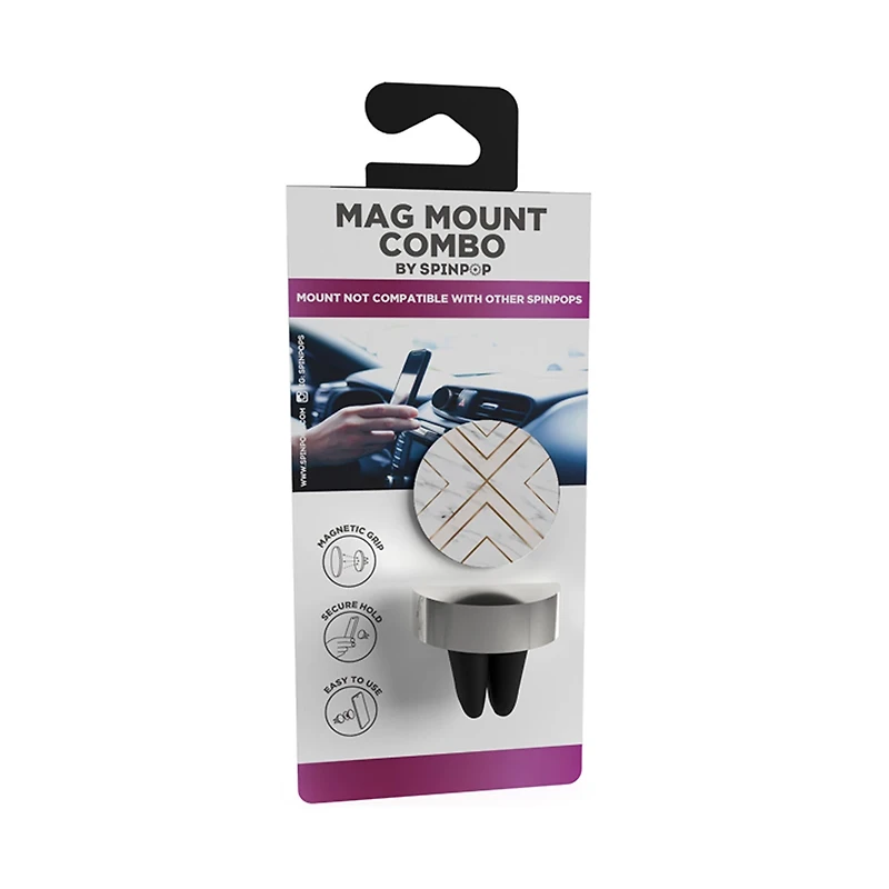 Spinpop Mag Mount Combo Phone Grip, Assorted