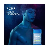 Gillette Clearshield Clear Gel Antiperspirant & Deodorant Stick, Power Rush