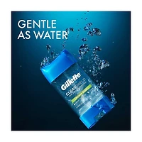 Gillette Clearshield Clear Gel Antiperspirant & Deodorant Stick, Power Rush
