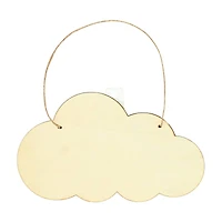 Crafter's Closet Makers Cloud Wood Sign
