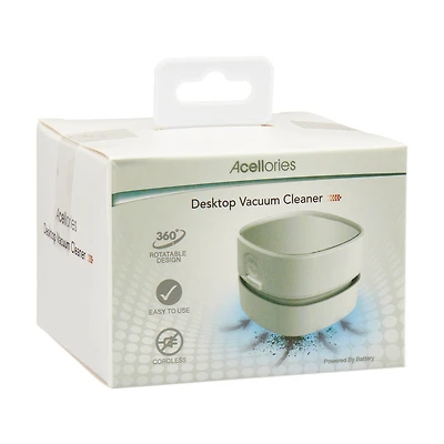Acellories Mini Desktop Vacuum Cleaner