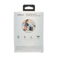Acellories Mini Speaker with Ring LED Light