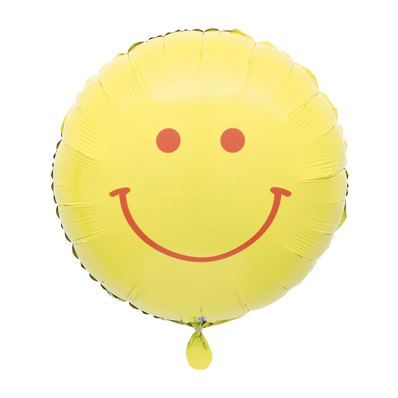 Smiley Face Balloon, 17 in