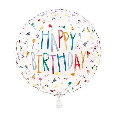 Happy Birthday Balloon, 17 in