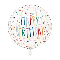 Happy Birthday Balloon, 17 in