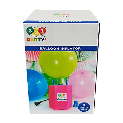 3-2-1 Party! Balloon Inflator, Assorted