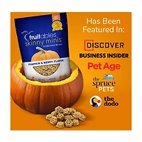 Fruitables Apple Bacon Flavor Skinny Minis Dog Treats, 5 oz