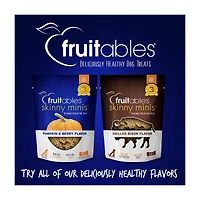Fruitables Skinny Minis Dog Treats, Pumpkin and Berry Flavor, 5 oz