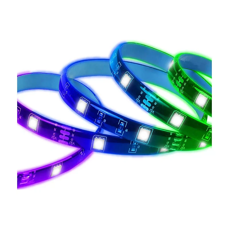 Xtreme Lit Multicolor LED Light Strip with Remote Control, 12 Feet