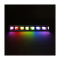 Monster Basics LED Sound-Reactive Rechargeable Multicolor Flow LED Equalizer Light Bar