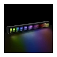 Monster Basics LED Sound-Reactive Rechargeable Multicolor Flow LED Equalizer Light Bar