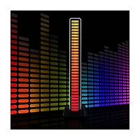 Monster Basics LED Sound-Reactive Rechargeable Multicolor Flow LED Equalizer Light Bar