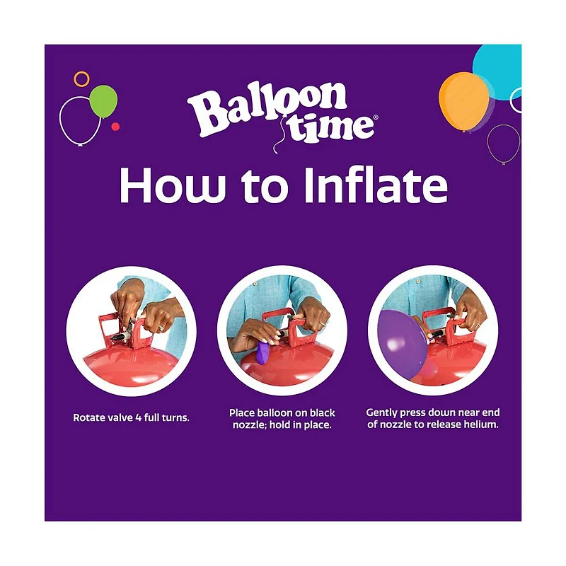 Balloon Time Helium Tank