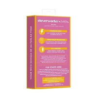 Cleverworks Lightning to USB-C Cable, 6 ft, Glitter