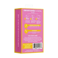 Cleverworks Phone Stand, Gold Glitter