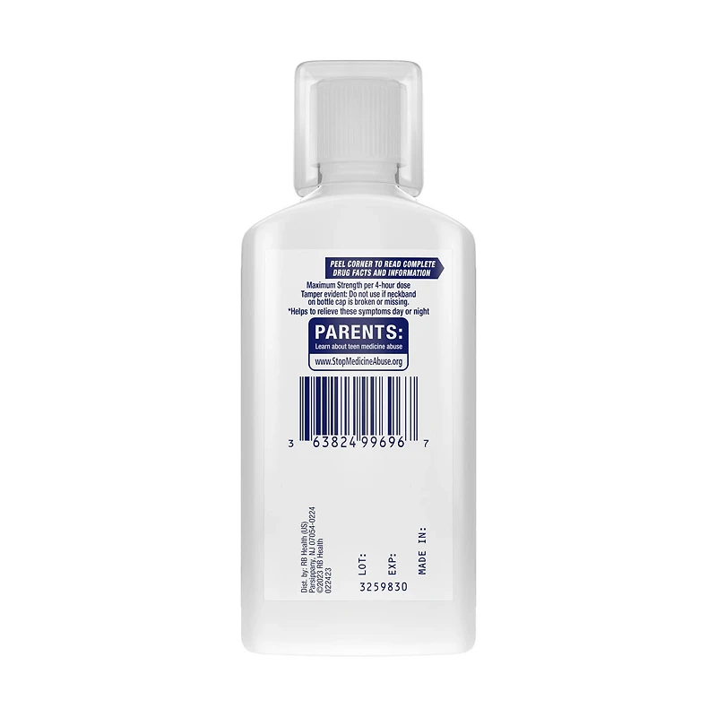 Mucinex Fast-Max Kickstart Severe Cold & Flu Liquid, Menthol Flavored, 6 fl oz