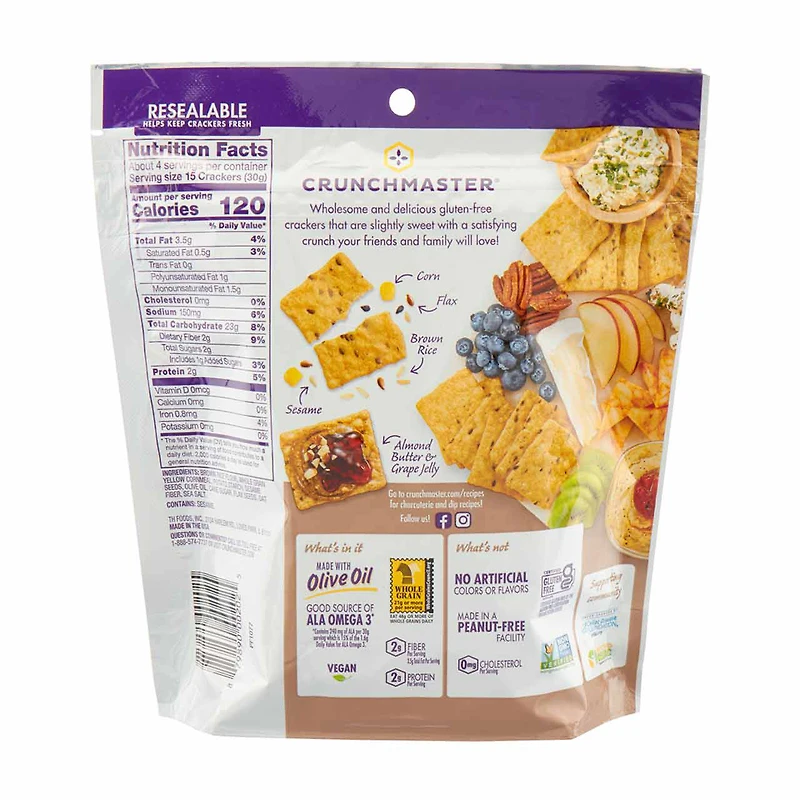 CrunchMaster Multi-seed Crackers, Original